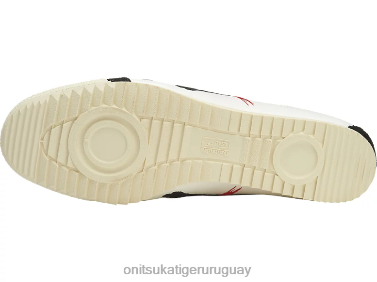 Onitsuka Tiger México 66 de lujo hombres J06BX135 blanco negro zapatos
