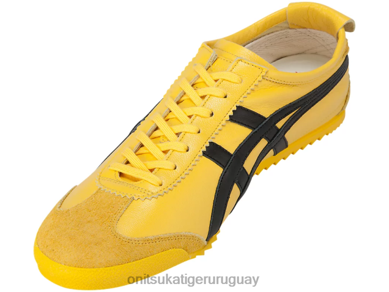 Onitsuka Tiger México 66 de lujo hombres J06BX136 tai chi amarillo/negro zapatos