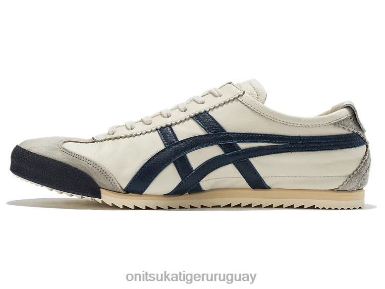 Onitsuka Tiger México 66 de lujo hombres J06BX22 abedul/azul índigo zapatos