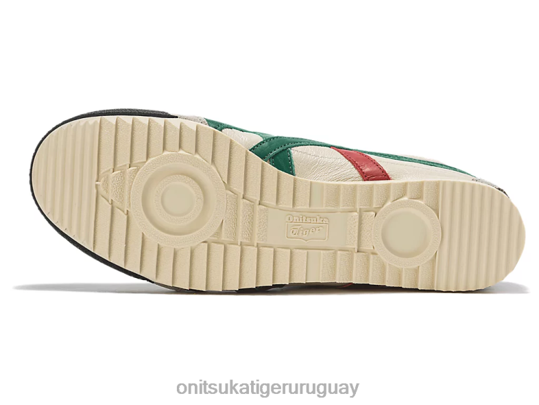 Onitsuka Tiger México 66 de lujo mujer J06BX532 crema/verde zapatos