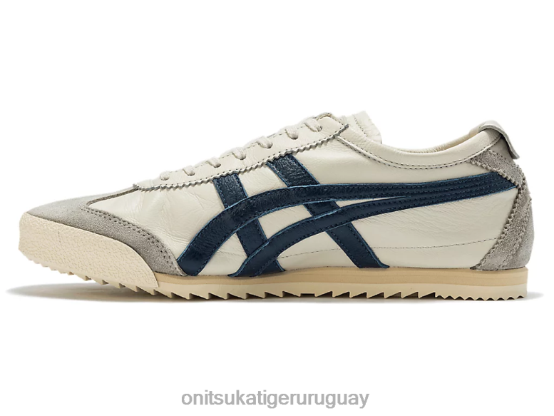 Onitsuka Tiger México 66 de lujo mujer J06BX533 abedul/azul índigo zapatos
