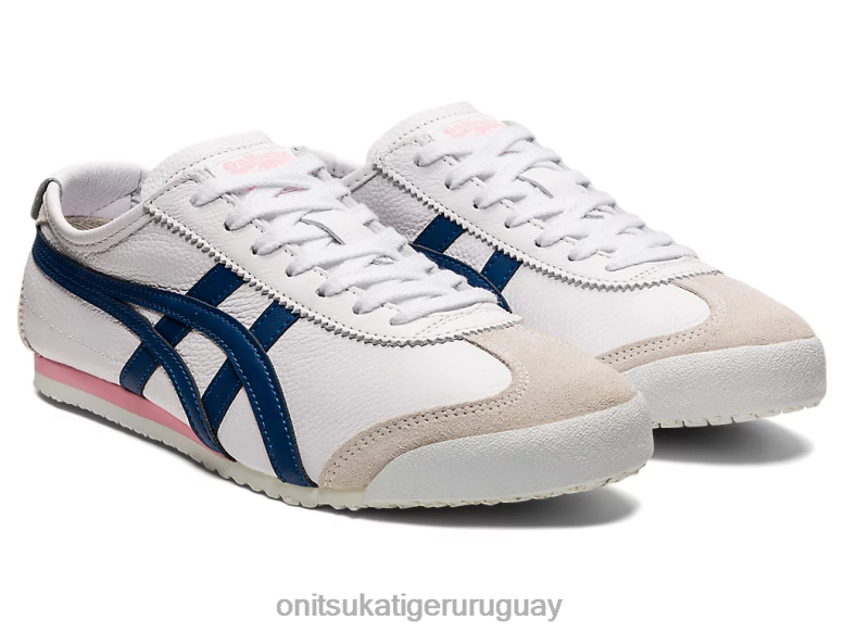 Onitsuka Tiger México 66 mujer J06BX584 blanco/azul independencia zapatos