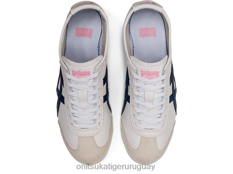 Onitsuka Tiger México 66 mujer J06BX584 blanco/azul independencia zapatos