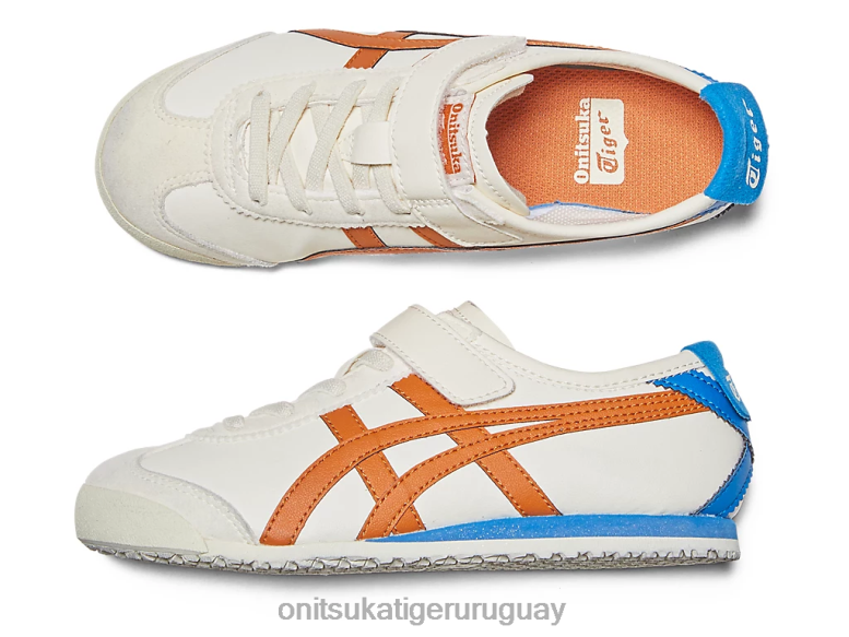 Onitsuka Tiger México 66 niños J06BX618 crema/naranja óxido zapatos