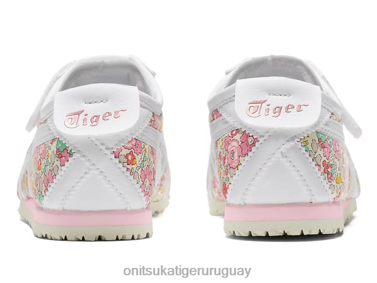 Onitsuka Tiger México 66 niños J06BX621 blanco/algodón de azúcar zapatos
