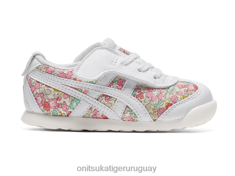Onitsuka Tiger México 66 niños J06BX622 blanco/algodón de azúcar zapatos