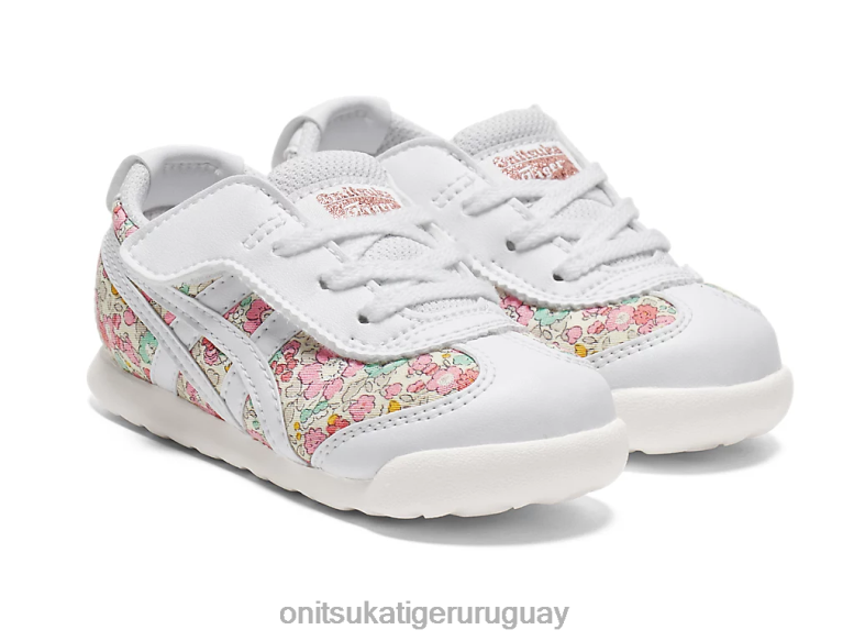Onitsuka Tiger México 66 niños J06BX622 blanco/algodón de azúcar zapatos