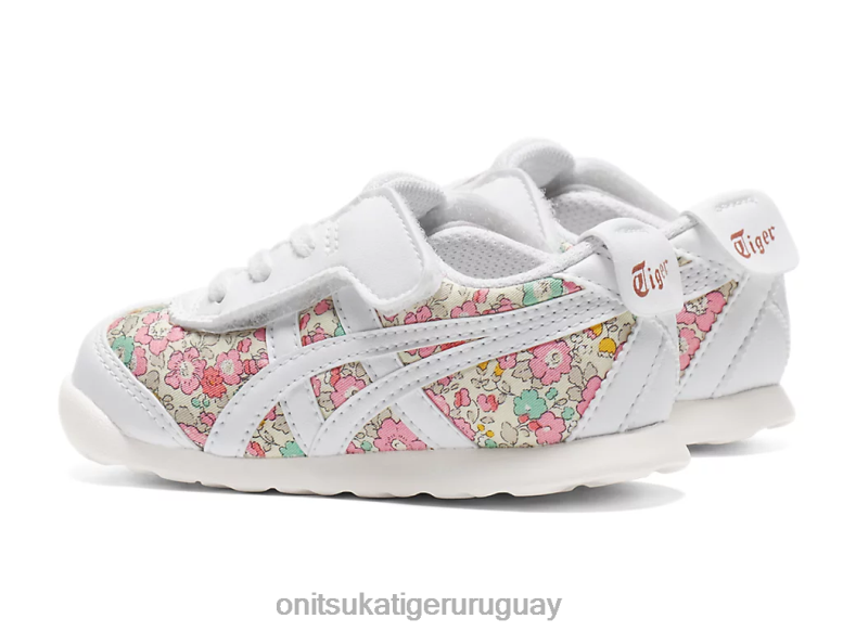 Onitsuka Tiger México 66 niños J06BX622 blanco/algodón de azúcar zapatos