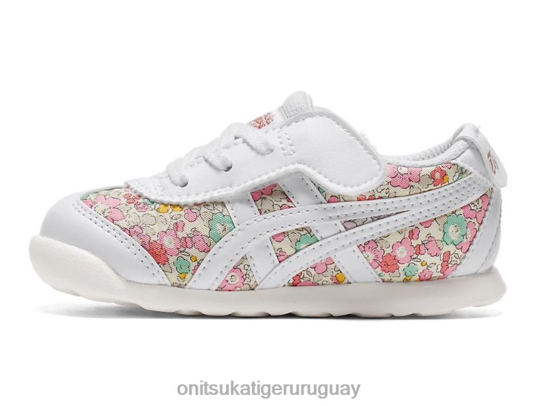 Onitsuka Tiger México 66 niños J06BX622 blanco/algodón de azúcar zapatos
