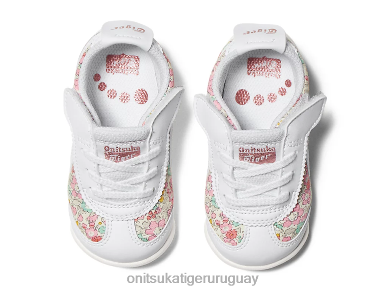 Onitsuka Tiger México 66 niños J06BX622 blanco/algodón de azúcar zapatos