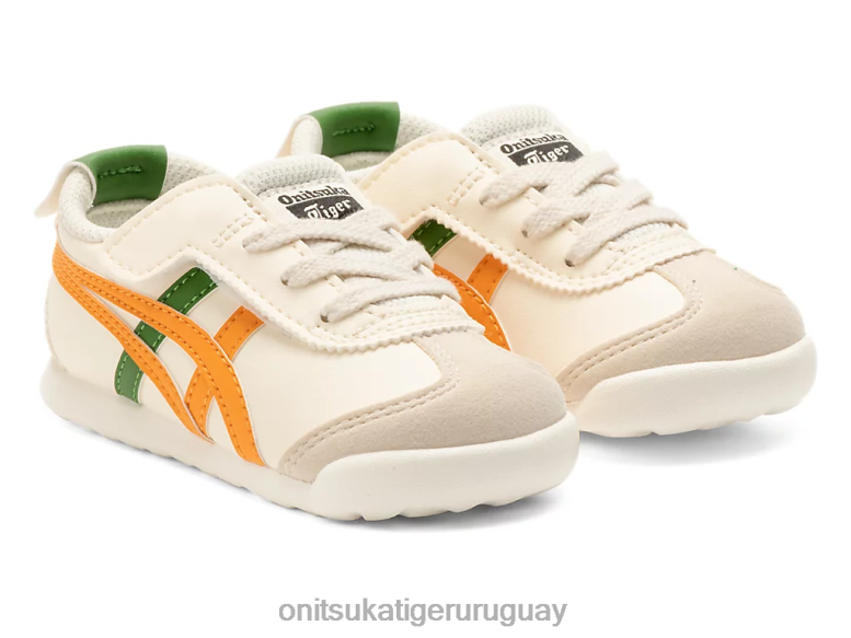 Onitsuka Tiger México 66 niños J06BX623 crema/cítricos zapatos