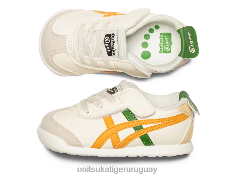 Onitsuka Tiger México 66 niños J06BX623 crema/cítricos zapatos