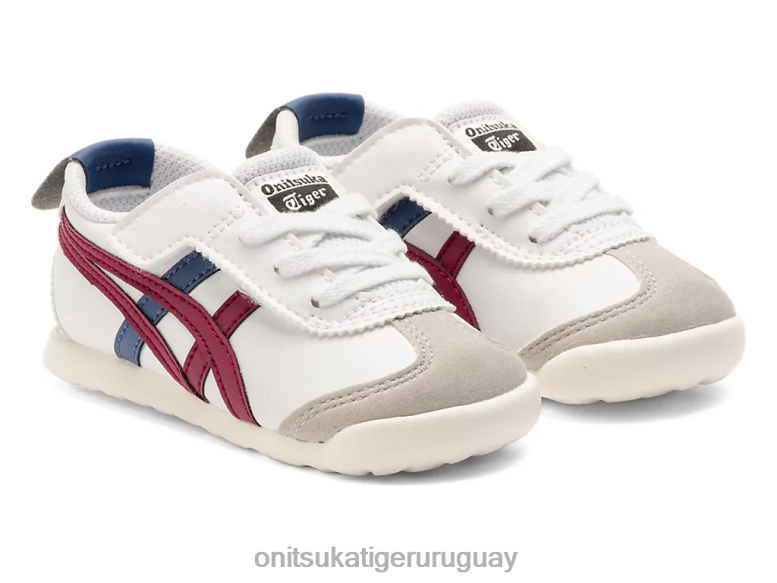 Onitsuka Tiger México 66 niños J06BX624 bayas blancas/secas zapatos