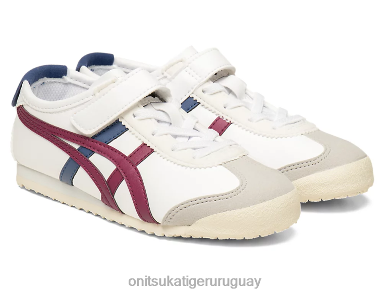 Onitsuka Tiger México 66 niños J06BX625 bayas blancas/secas zapatos