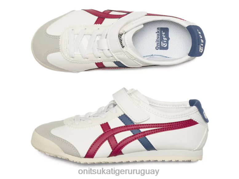 Onitsuka Tiger México 66 niños J06BX625 bayas blancas/secas zapatos