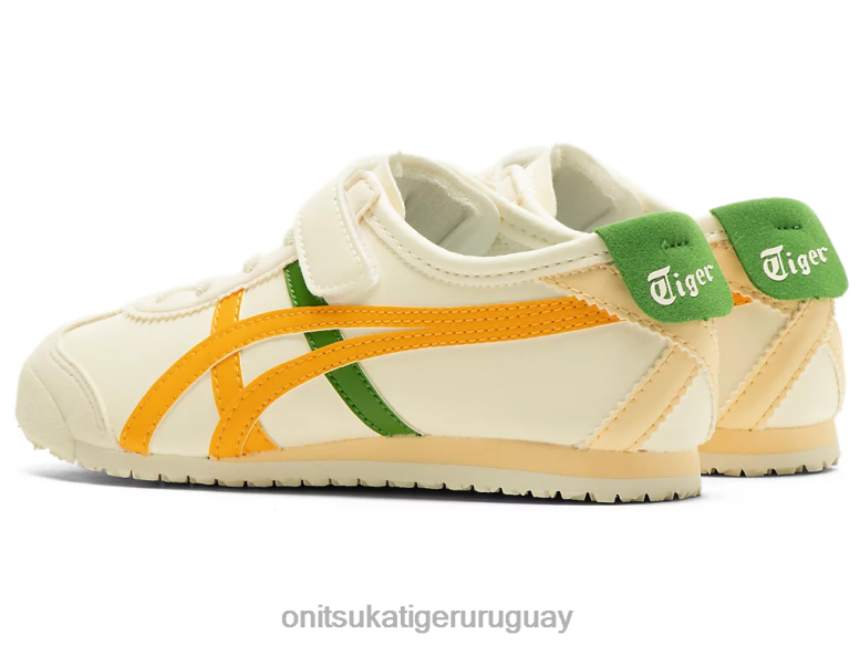 Onitsuka Tiger México 66 niños J06BX626 crema/cítricos zapatos