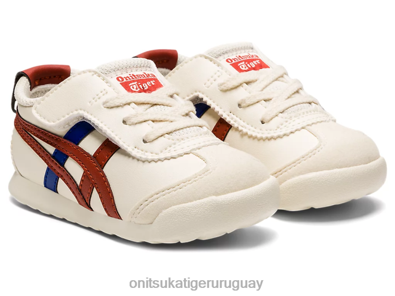 Onitsuka Tiger México 66 niños J06BX630 abedul/rojo óxido zapatos