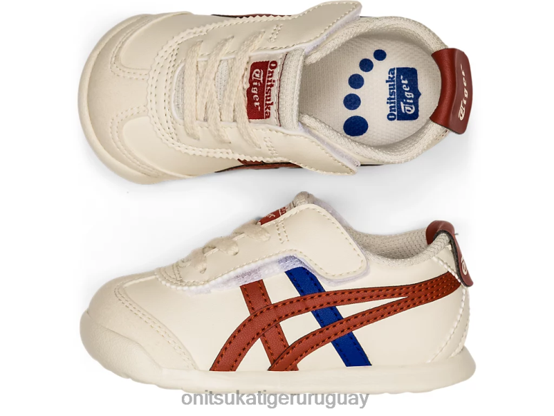 Onitsuka Tiger México 66 niños J06BX630 abedul/rojo óxido zapatos