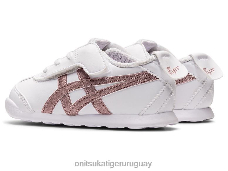 Onitsuka Tiger México 66 niños J06BX631 blanco/oro rosa zapatos