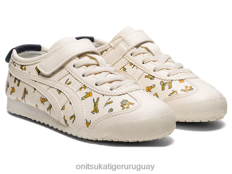 Onitsuka Tiger México 66 niños J06BX640 crema zapatos