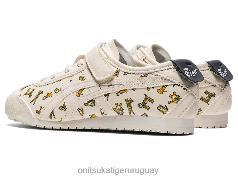 Onitsuka Tiger México 66 niños J06BX640 crema zapatos