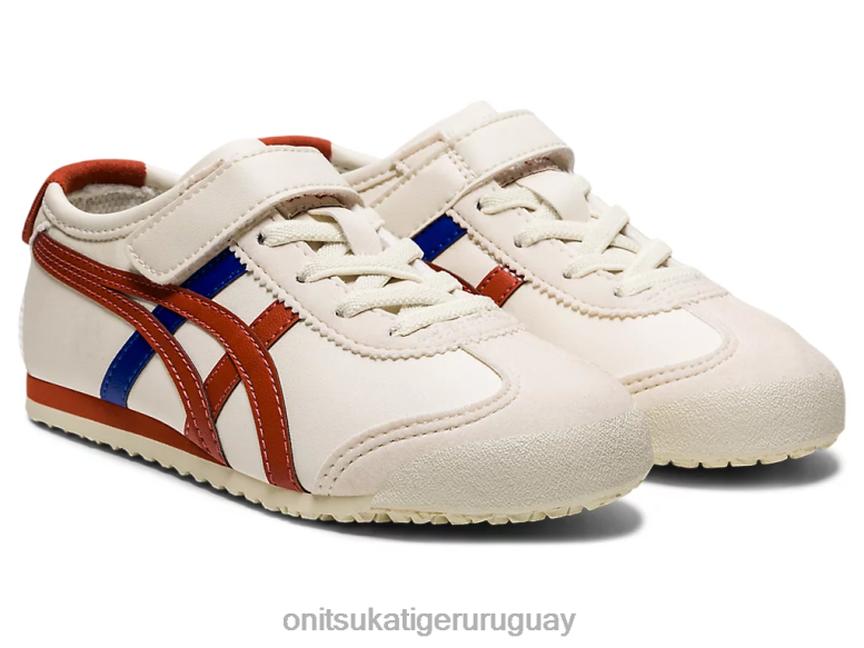 Onitsuka Tiger México 66 niños J06BX641 abedul/rojo óxido zapatos