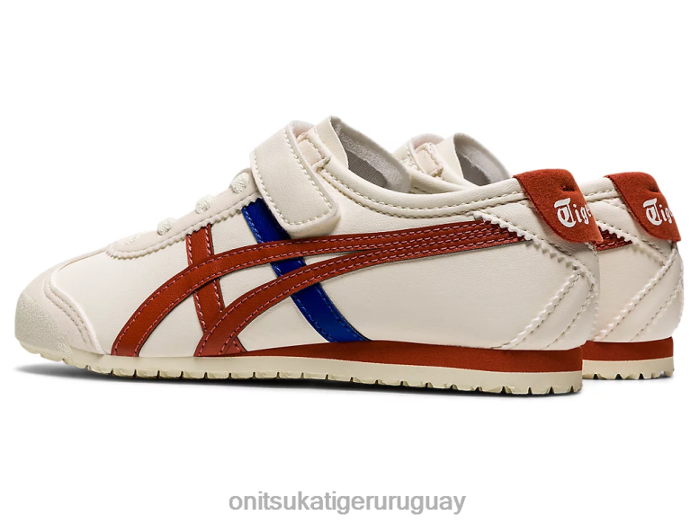 Onitsuka Tiger México 66 niños J06BX641 abedul/rojo óxido zapatos