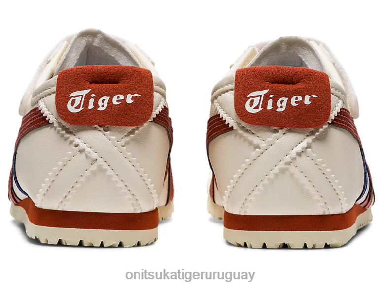 Onitsuka Tiger México 66 niños J06BX641 abedul/rojo óxido zapatos