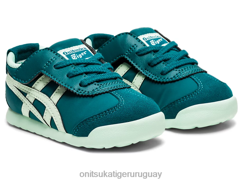Onitsuka Tiger México 66 niños J06BX643 pino aterciopelado/tinte menta zapatos
