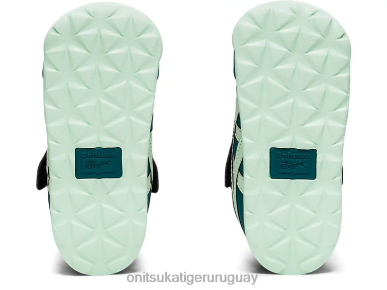 Onitsuka Tiger México 66 niños J06BX643 pino aterciopelado/tinte menta zapatos