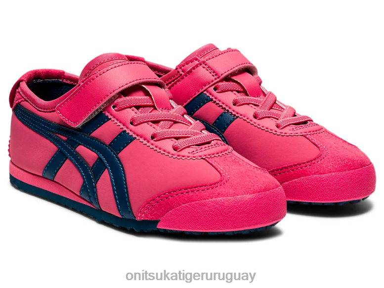 Onitsuka Tiger México 66 niños J06BX647 camafeo rosa/azul mako zapatos