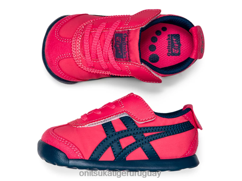Onitsuka Tiger México 66 niños J06BX648 camafeo rosa/azul mako zapatos