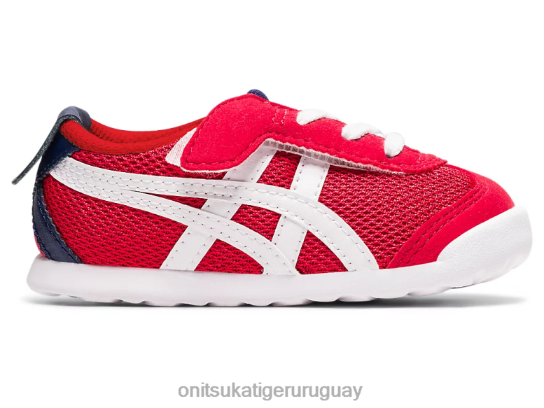 Onitsuka Tiger México 66 niños J06BX650 clásico rojo/blanco zapatos