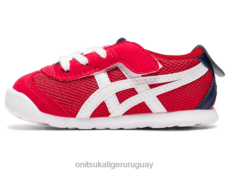 Onitsuka Tiger México 66 niños J06BX650 clásico rojo/blanco zapatos