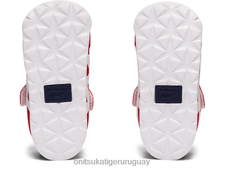 Onitsuka Tiger México 66 niños J06BX650 clásico rojo/blanco zapatos