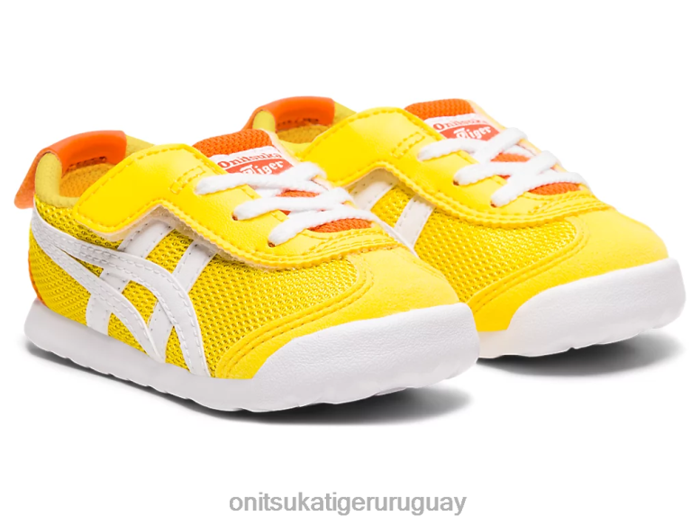 Onitsuka Tiger México 66 niños J06BX654 amarillo vibrante/blanco zapatos