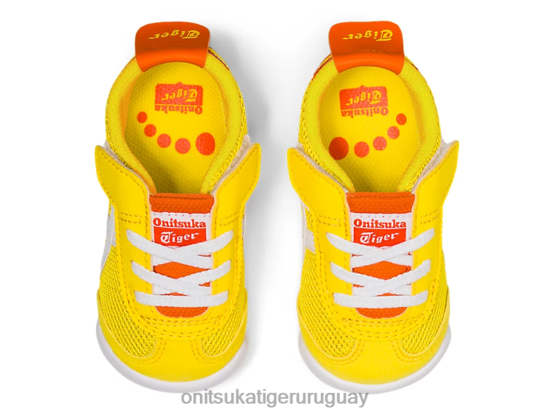 Onitsuka Tiger México 66 niños J06BX654 amarillo vibrante/blanco zapatos