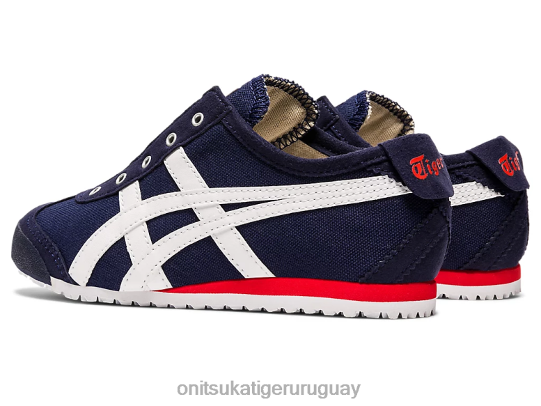 Onitsuka Tiger México 66 sin cordones niños J06BX635 chaquetón/blanco zapatos