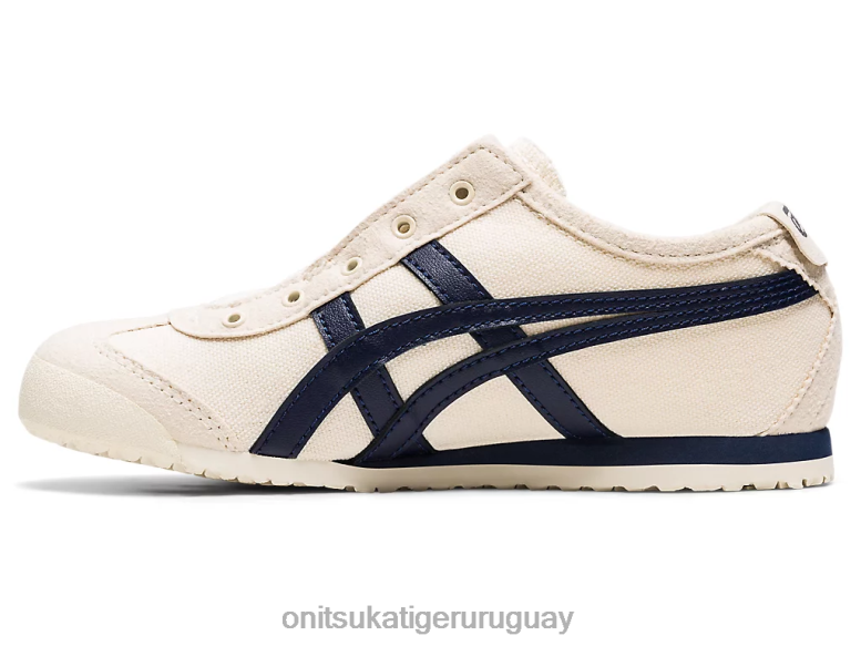 Onitsuka Tiger México 66 sin cordones niños J06BX644 abedul/medianoche zapatos