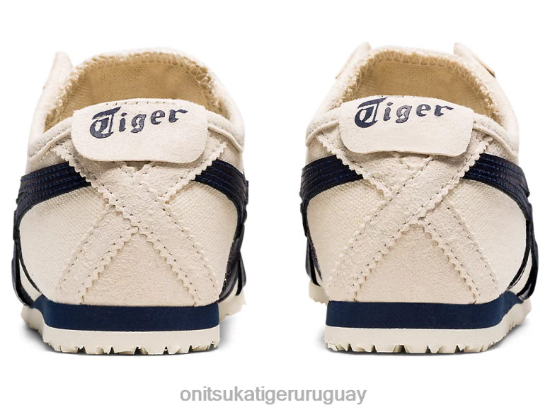 Onitsuka Tiger México 66 sin cordones niños J06BX644 abedul/medianoche zapatos
