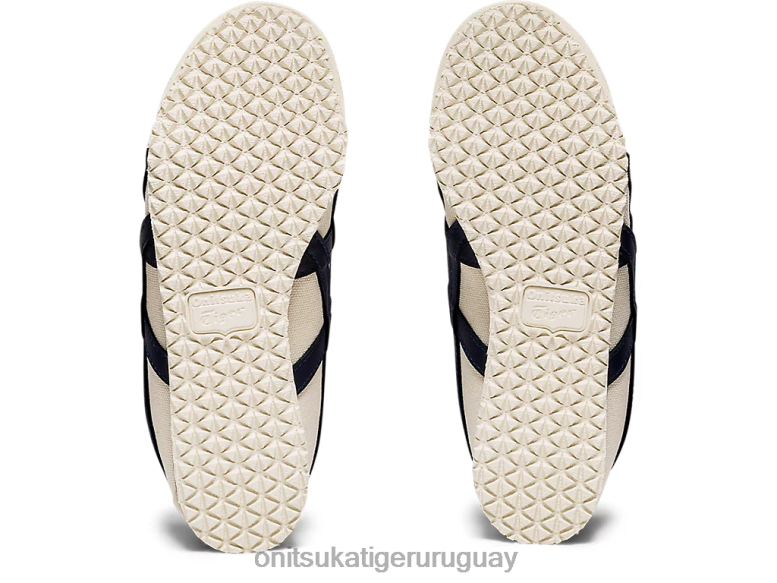 Onitsuka Tiger México 66 sin cordones niños J06BX644 abedul/medianoche zapatos