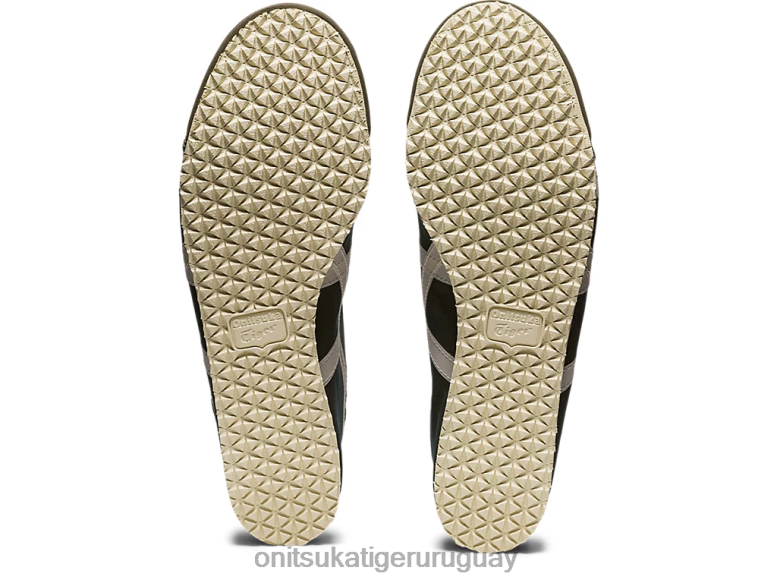 Onitsuka Tiger México 66 sin cordones unisexo J06BX180 manto verde/abedul zapatos