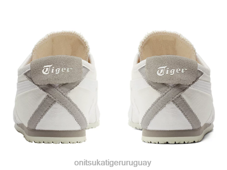 Onitsuka Tiger México 66 sin cordones unisexo J06BX35 blanco zapatos