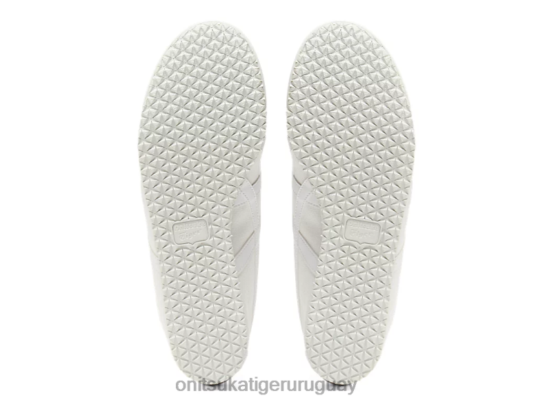 Onitsuka Tiger México 66 sin cordones unisexo J06BX35 blanco zapatos