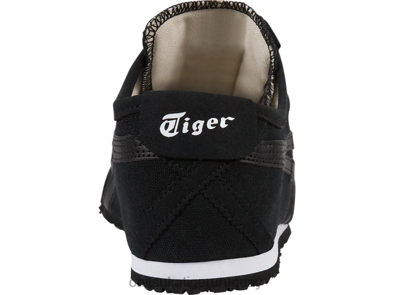 Onitsuka Tiger México 66 sin cordones unisexo J06BX360 negro zapatos