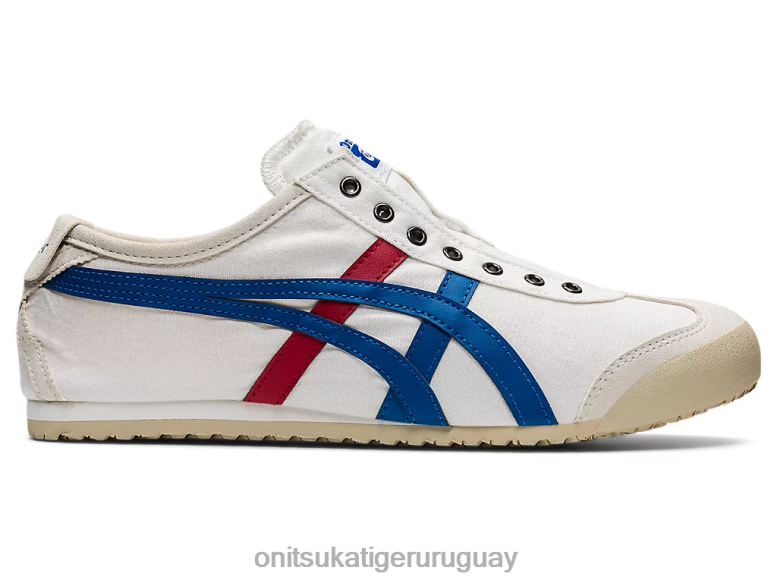 Onitsuka Tiger México 66 sin cordones unisexo J06BX361 blanco/tricolor zapatos