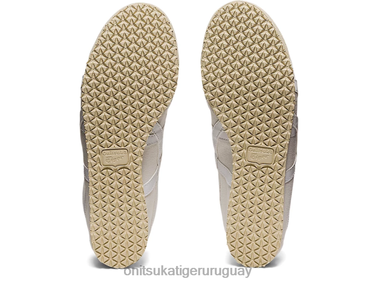 Onitsuka Tiger México 66 sin cordones unisexo J06BX6 blanco zapatos