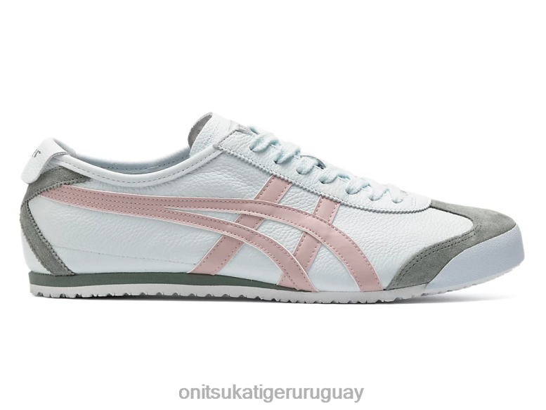 Onitsuka Tiger México 66 unisexo J06BX123 azul aireado/rosa de cuenca zapatos