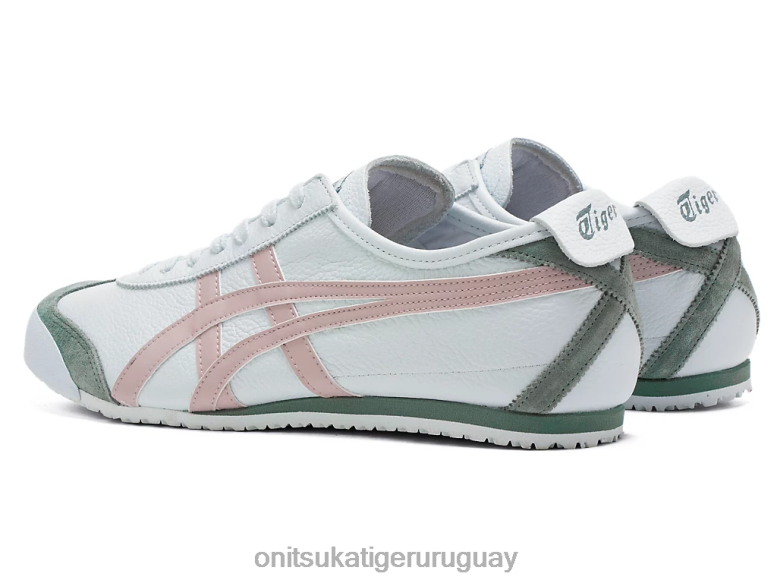 Onitsuka Tiger México 66 unisexo J06BX123 azul aireado/rosa de cuenca zapatos