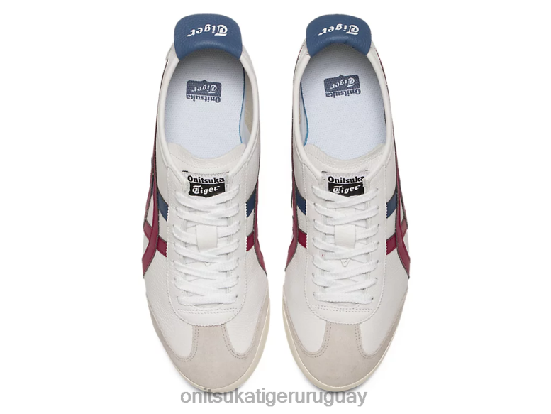 Onitsuka Tiger México 66 unisexo J06BX131 bayas blancas/secas zapatos